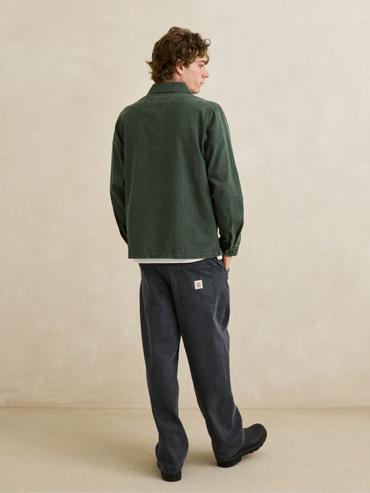 Rhythm Harlan Long Sleeve Shirt Olive