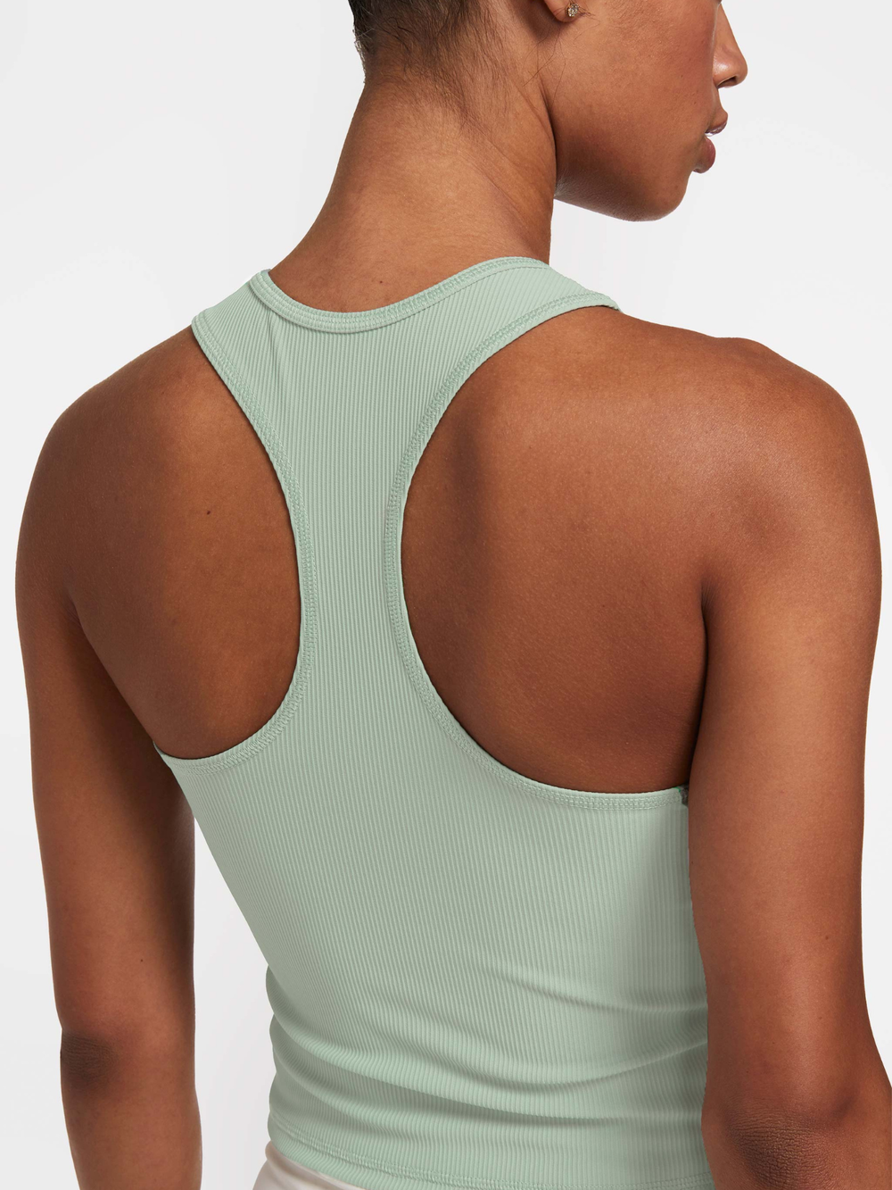 ALRN Rib Crop Tank Glacier