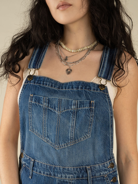Sendero Provisions Co. The Juniper Overall Old Worn Indigo 