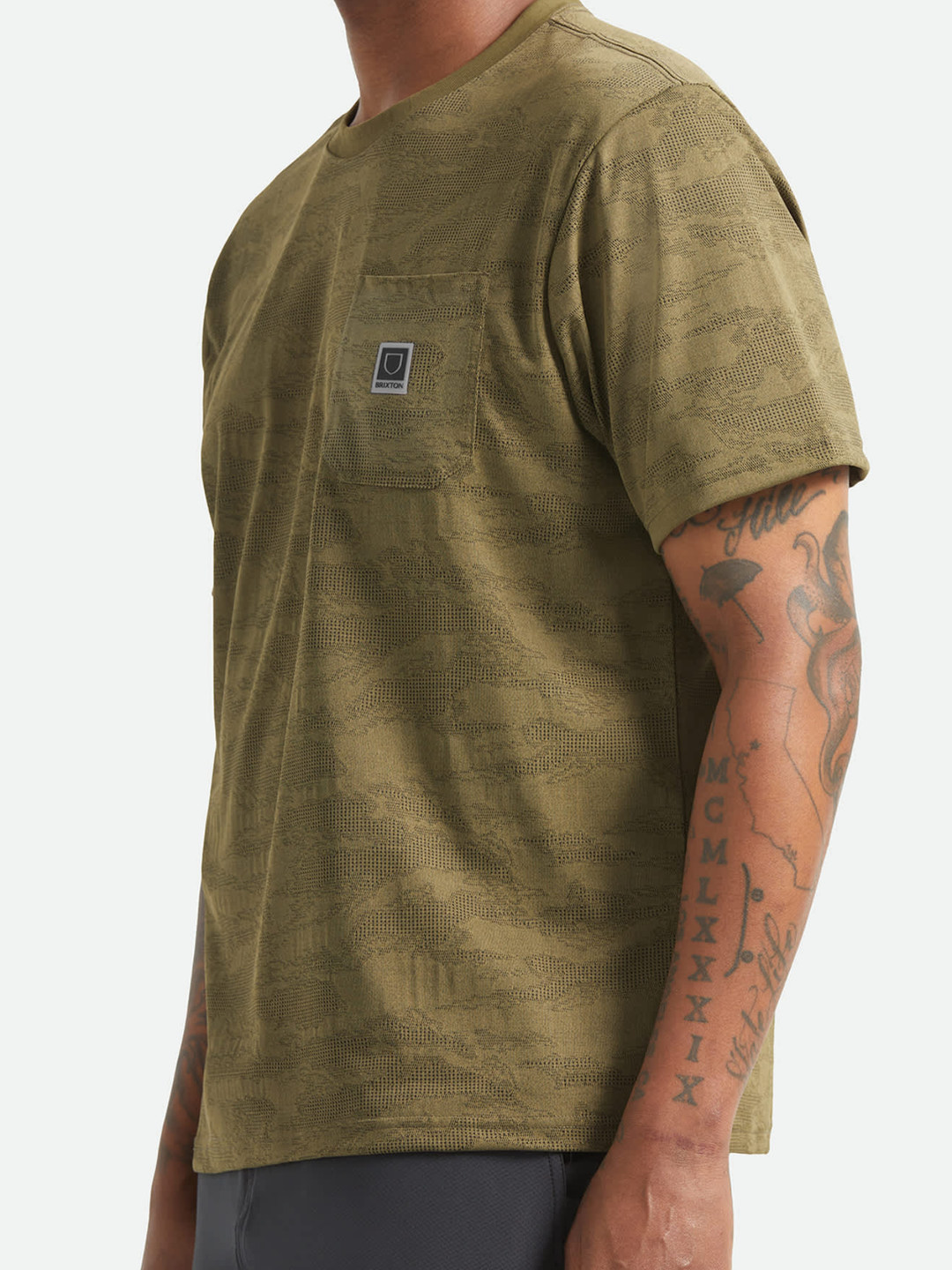Brixton Short Sleeve Pocket Tee