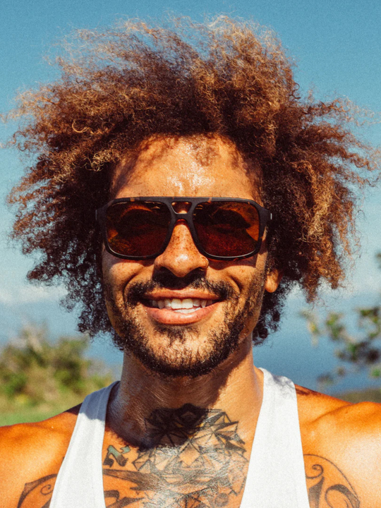 Sunski Paladino Sunglasses Tortoise Bronze