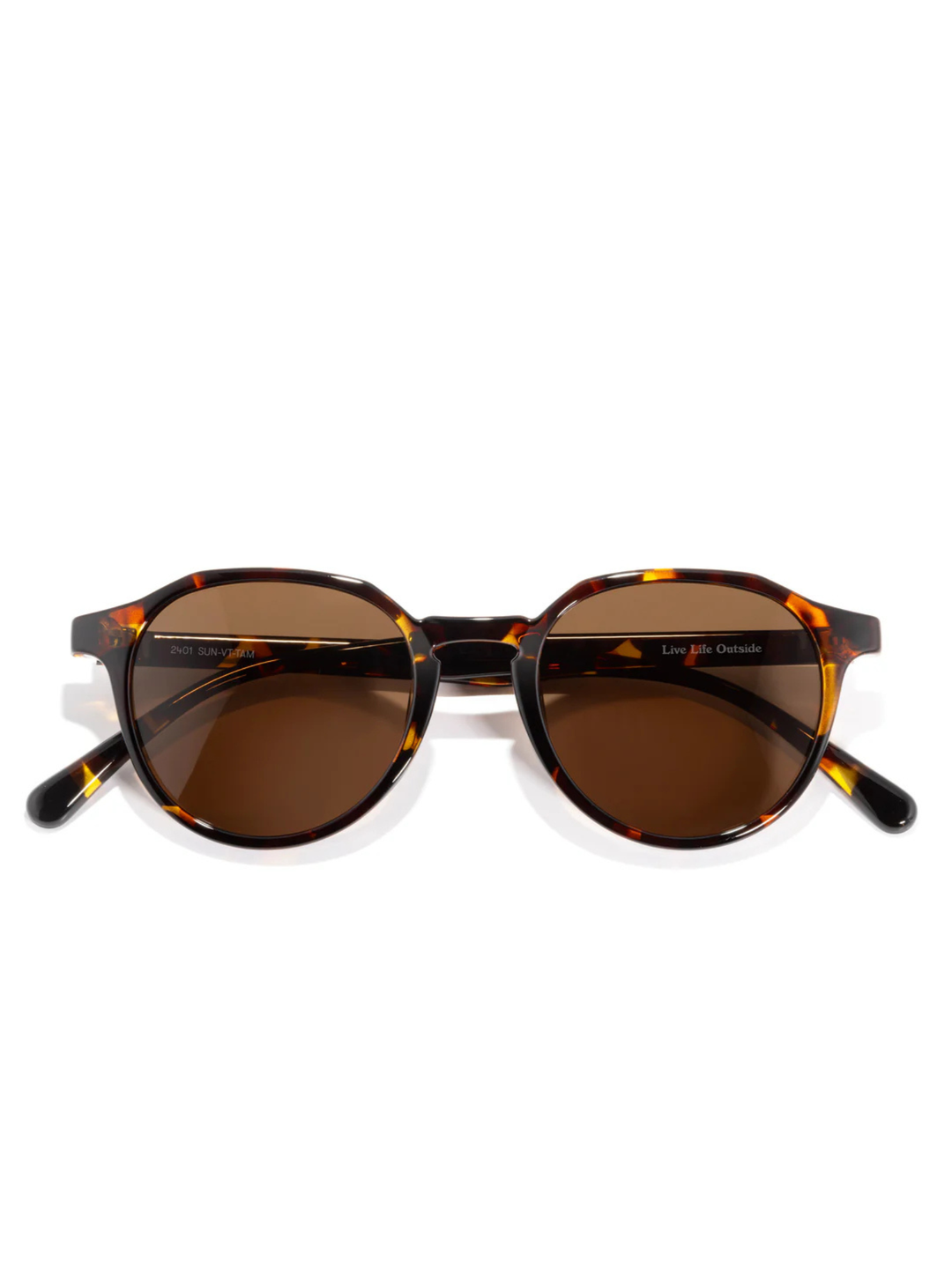Sunski Vallarta Sunglasses Tortoise Amber