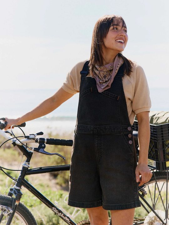 Ripton Women's Showtime Bibs Washed Black