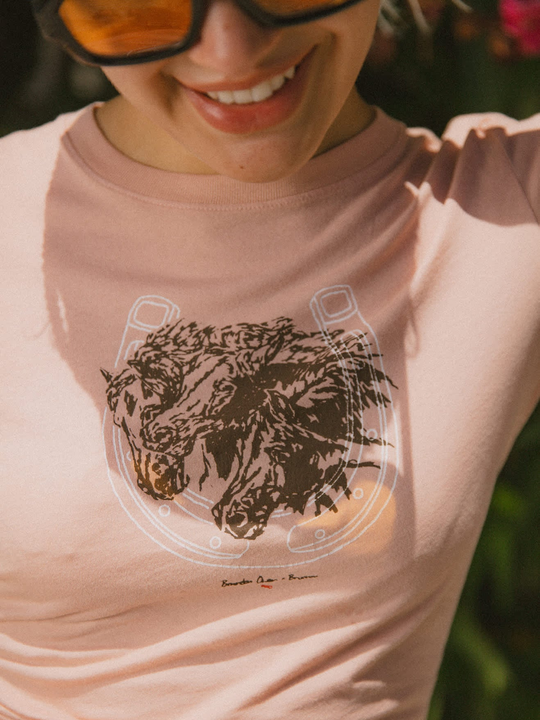 Brixton Pony Club Slim Crew Tee