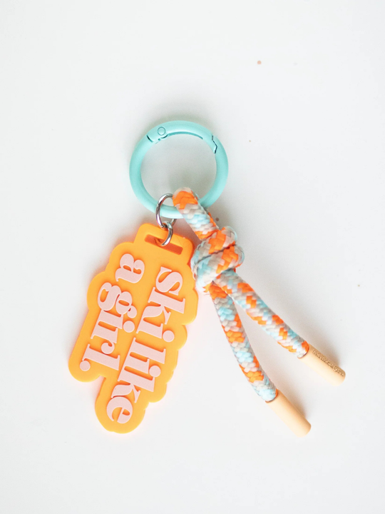 Ski Like A Girl Bag Charm
