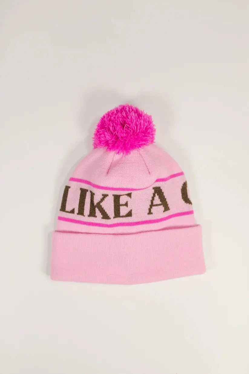 Team Ski Like A Girl Beanie Ski Like A Girl
