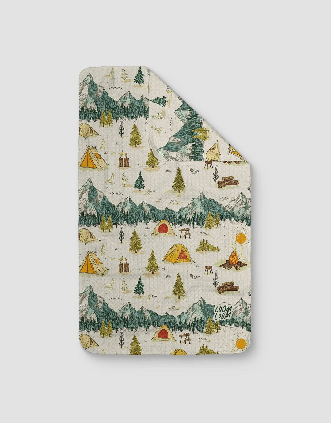 Tents In Valley Loom Loom