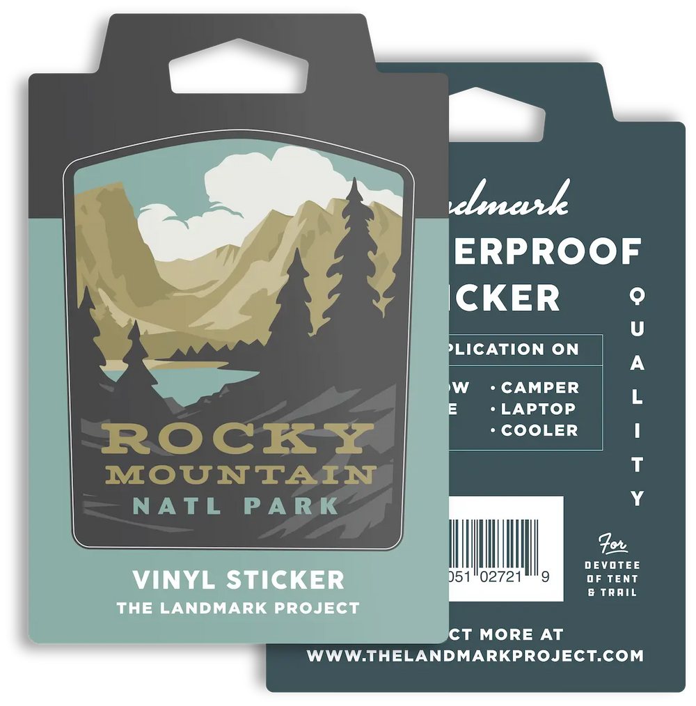 The Landmark Project Rocky Mountain National Park Sticker The Landmark Project