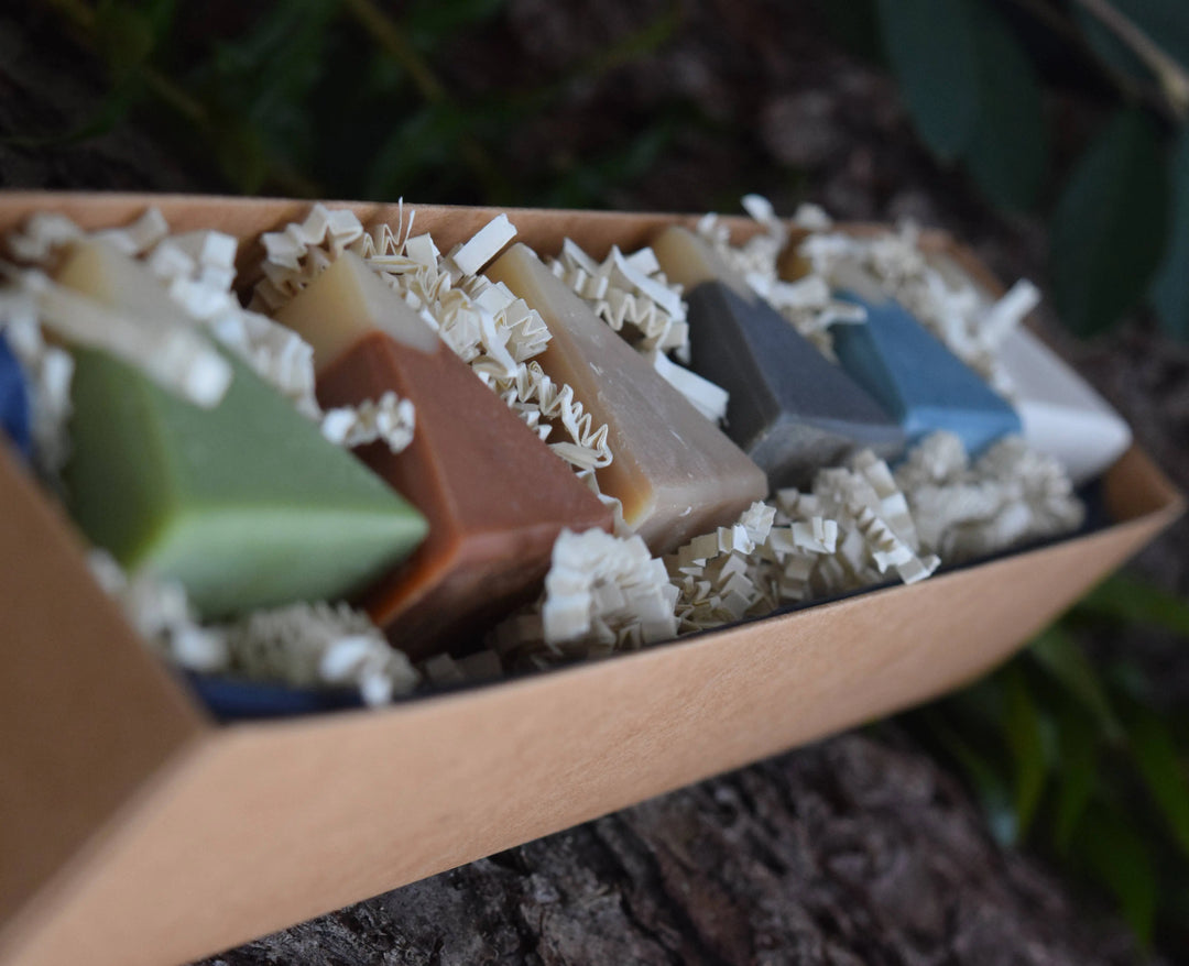 The Mountain Range Sample Set, Goat Milk Soap The Sudsy Goat Soapery