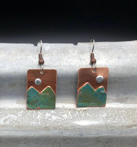 The Mountains Earring Moondance Artwork