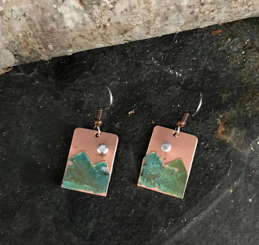 The Mountains Earring Moondance Artwork