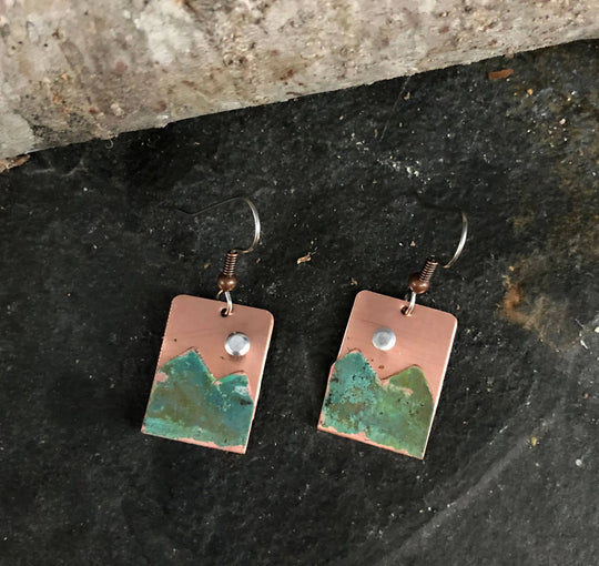 The Mountains Earring Moondance Artwork