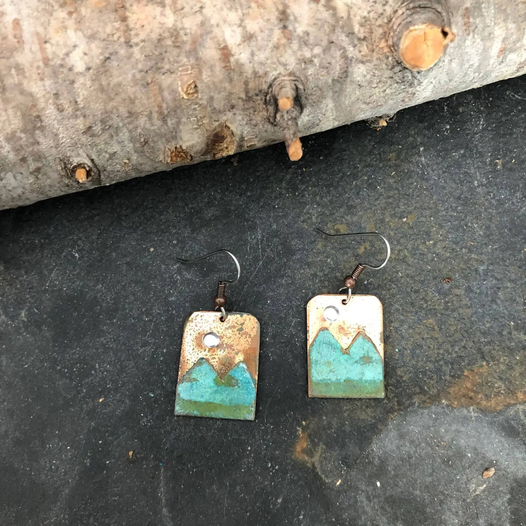 The Mountains Earring Moondance Artwork