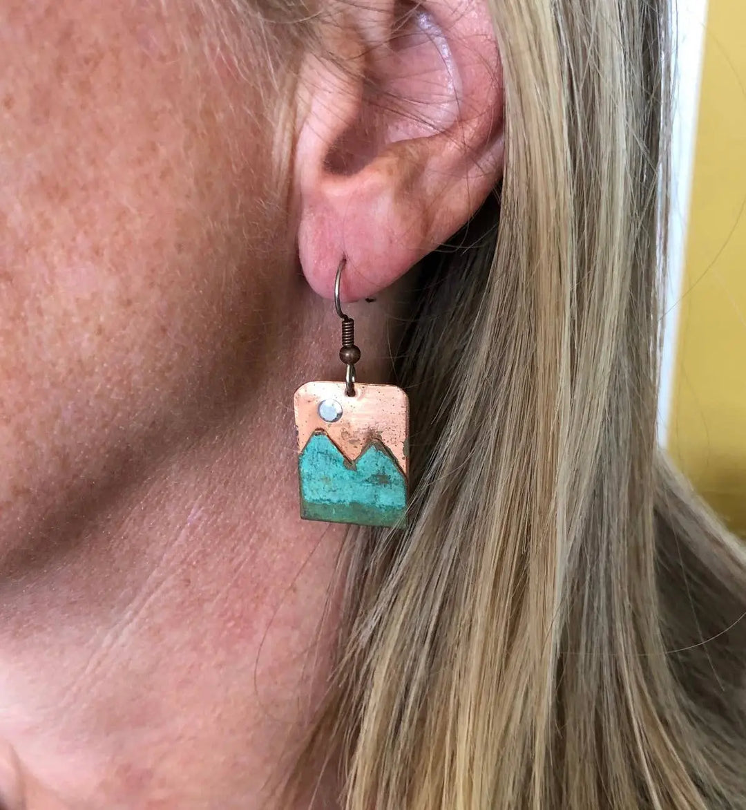 The Mountains Earring Moondance Artwork