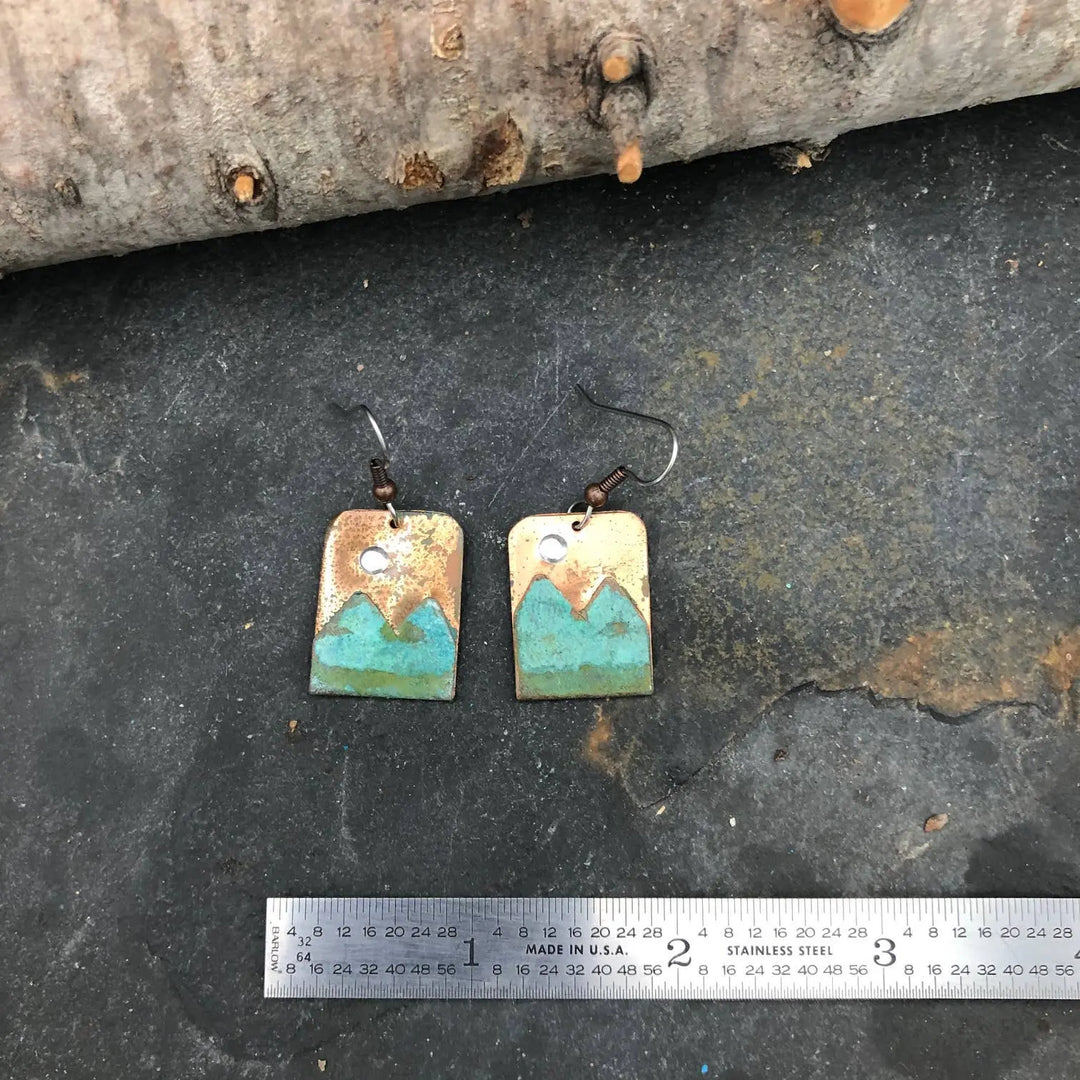 The Mountains Earring Moondance Artwork