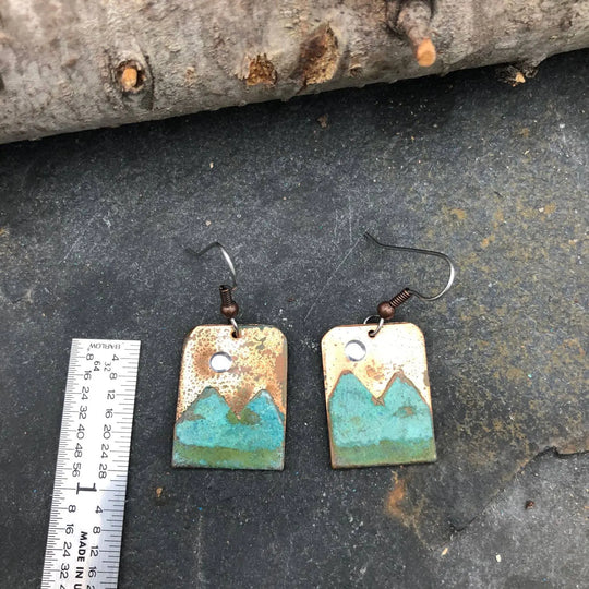 The Mountains Earring Moondance Artwork