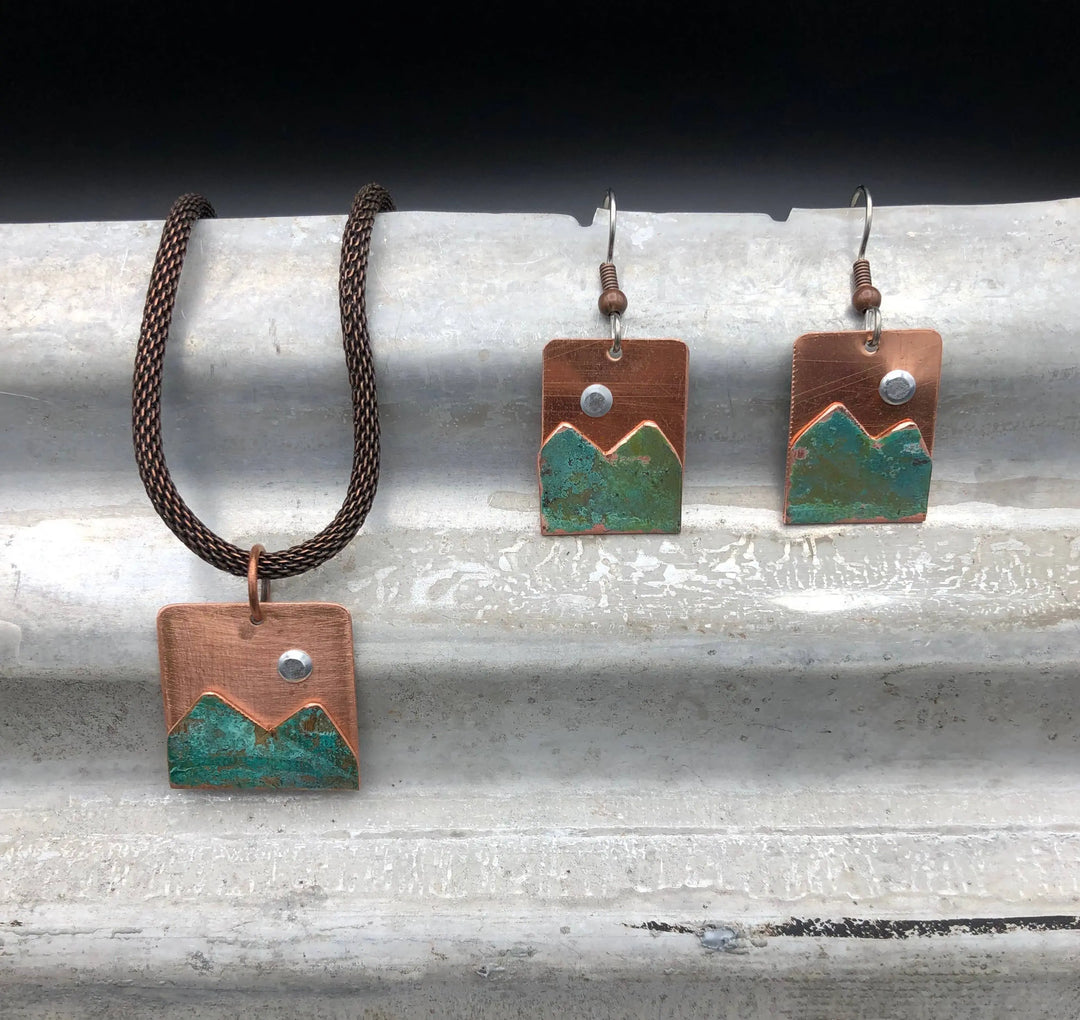 The Mountains Earring Moondance Artwork