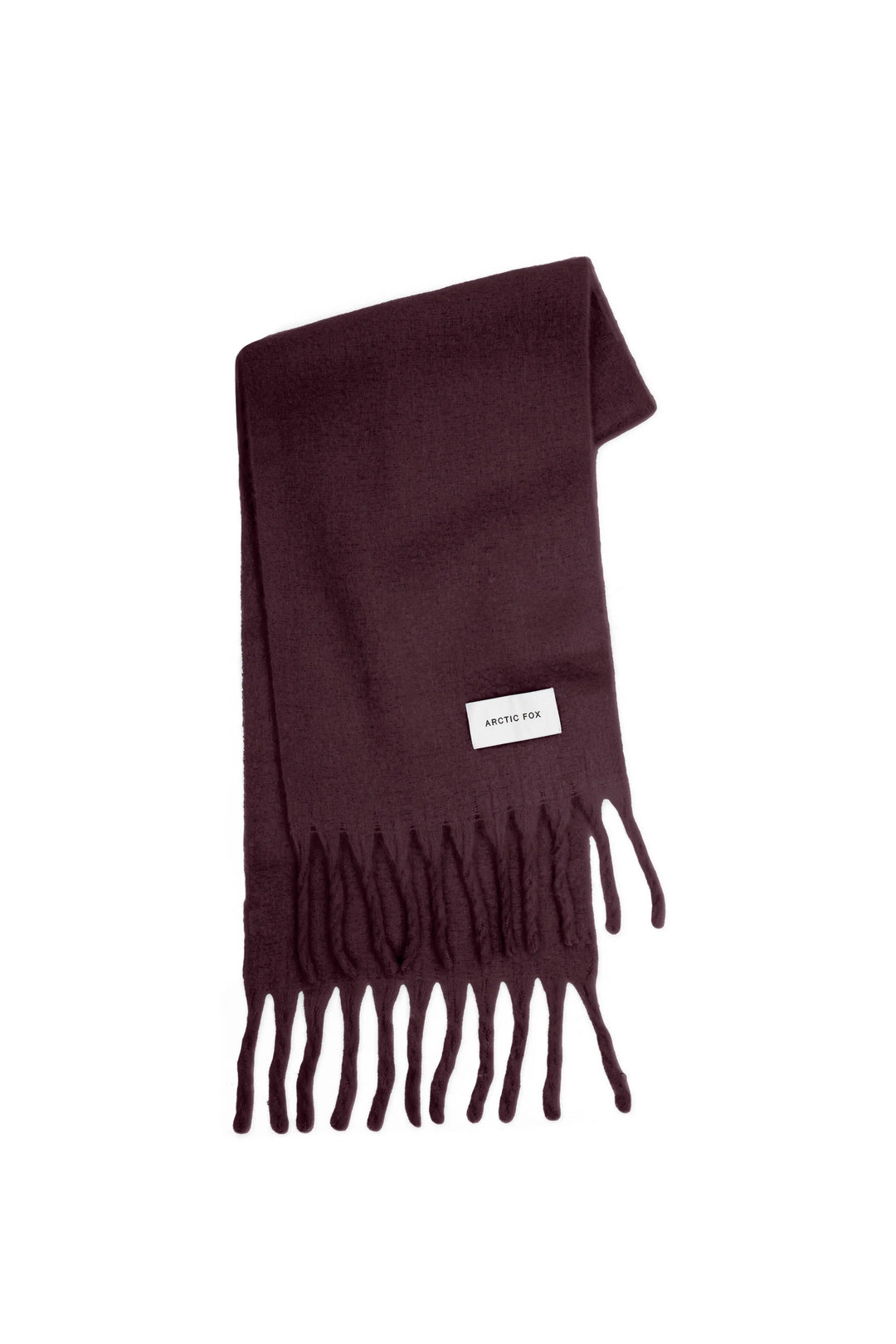 The Stockholm Scarf - 100% Recycled - Cherry Lacquer - FW25 Arctic Fox & Co. - North America