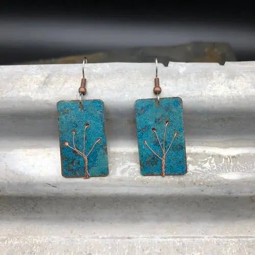 The Trees Earring Moondance Artwork