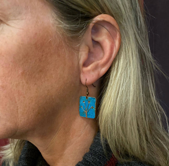 The Trees Earring Moondance Artwork