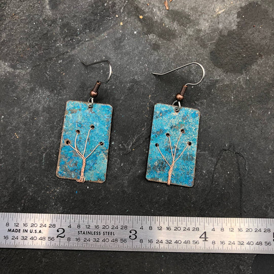 The Trees Earring Moondance Artwork