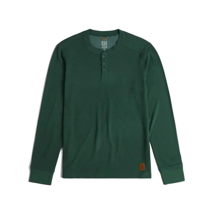 Topo Designs Global Waffle Henley Topo Designs