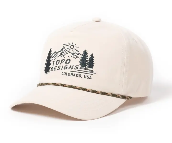 Topo Designs Twill Rope Cap Topo Designs