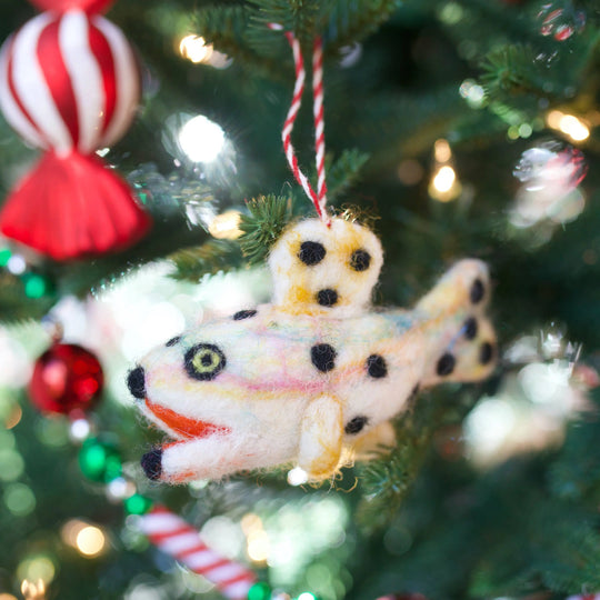 Trout Felt Wool Christmas Ornament Ornaments 4 Orphans