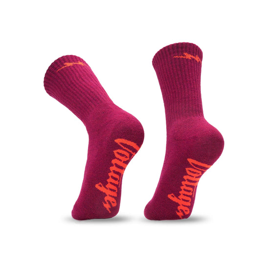 Voltage Merry Berry Magic Merino Wool Socks