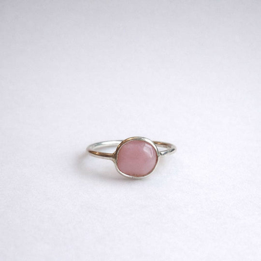 Britta Ambauen Pink Opal Solace Ring