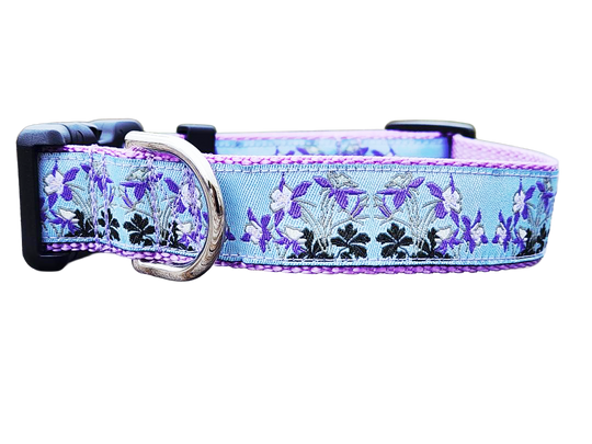 Rocky Mountain Hound 1" Columbine Colorado Dog Collar or Leash