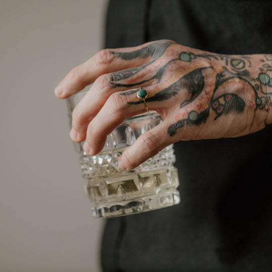 Commonform Hyalite Turquoise Ring