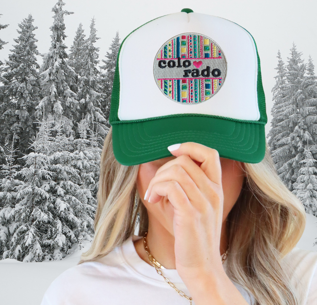 Adult Trucker Hat- Colorado Love
