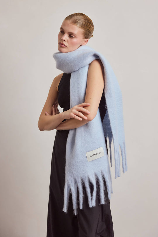 Arctic Fox Stockholm Scarf - Glacier Blue