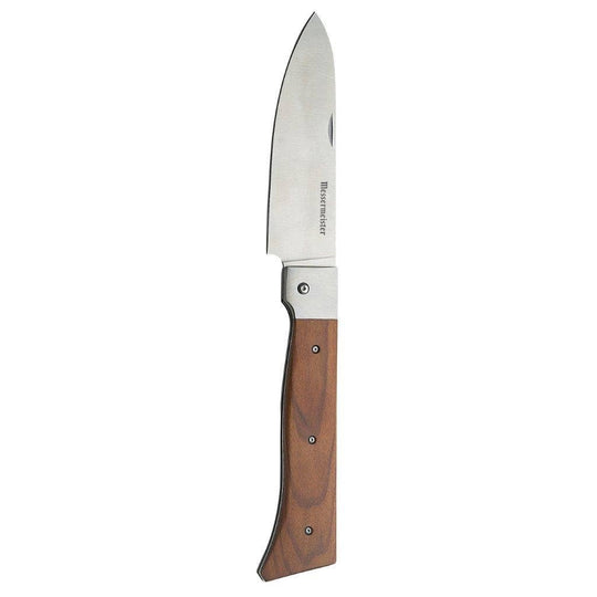 Adventure Chef 6 Inch Folding Camp Chef's Knife / Maple