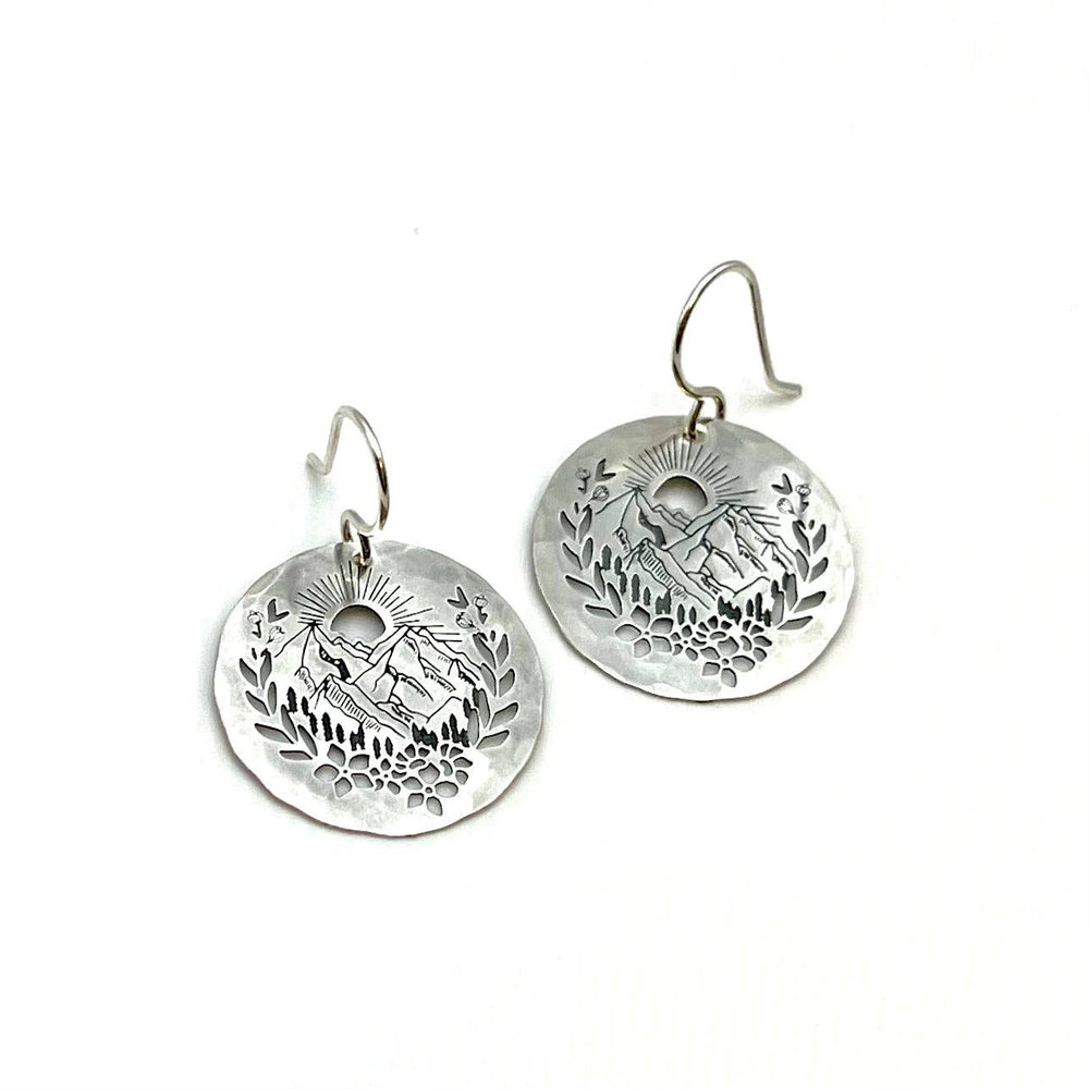 Fluff Hardware Handmade Prairie Earrings Large