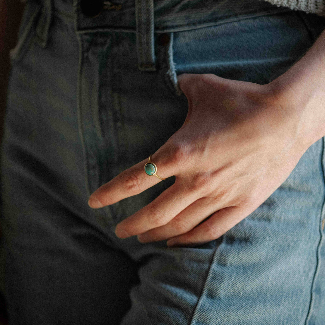 Commonform Hyalite Turquoise Ring