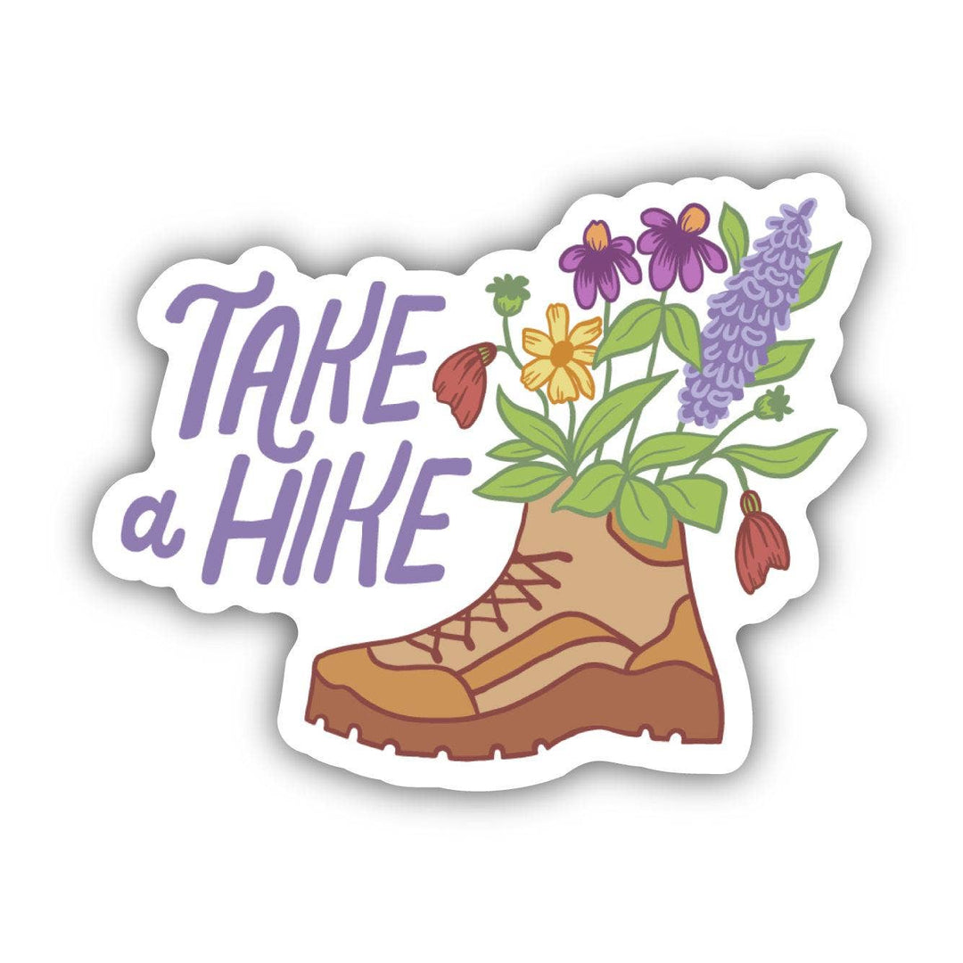 Big Mood Take A Hike Nature Sticker