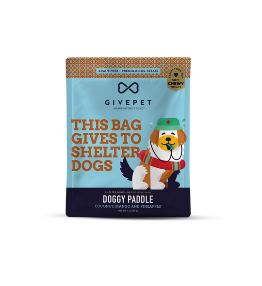GivePet Doggy Paddle Soft and Chewy Training Dog Treat
