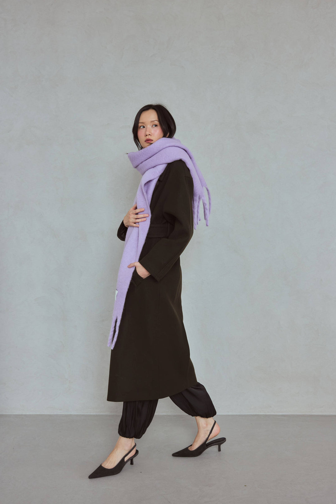 Arctic Fox Stockholm Scarf - Light Lavender