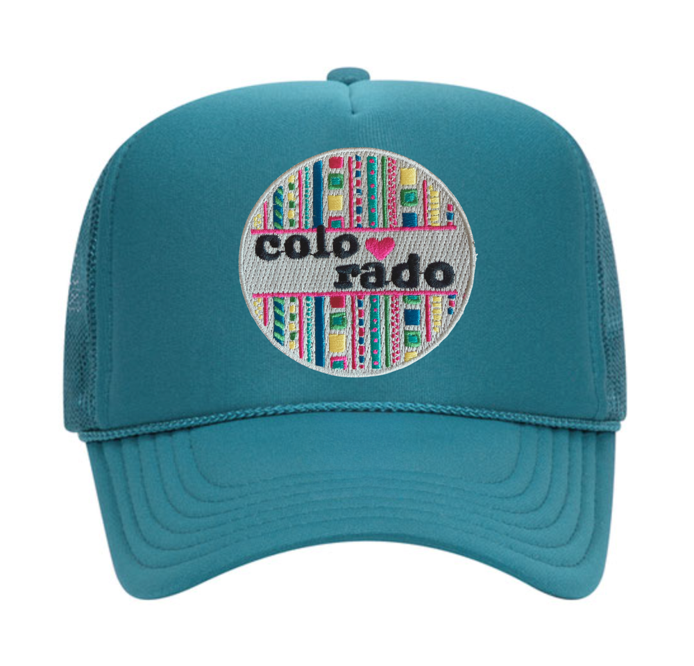 Adult Trucker Hat- Colorado Love