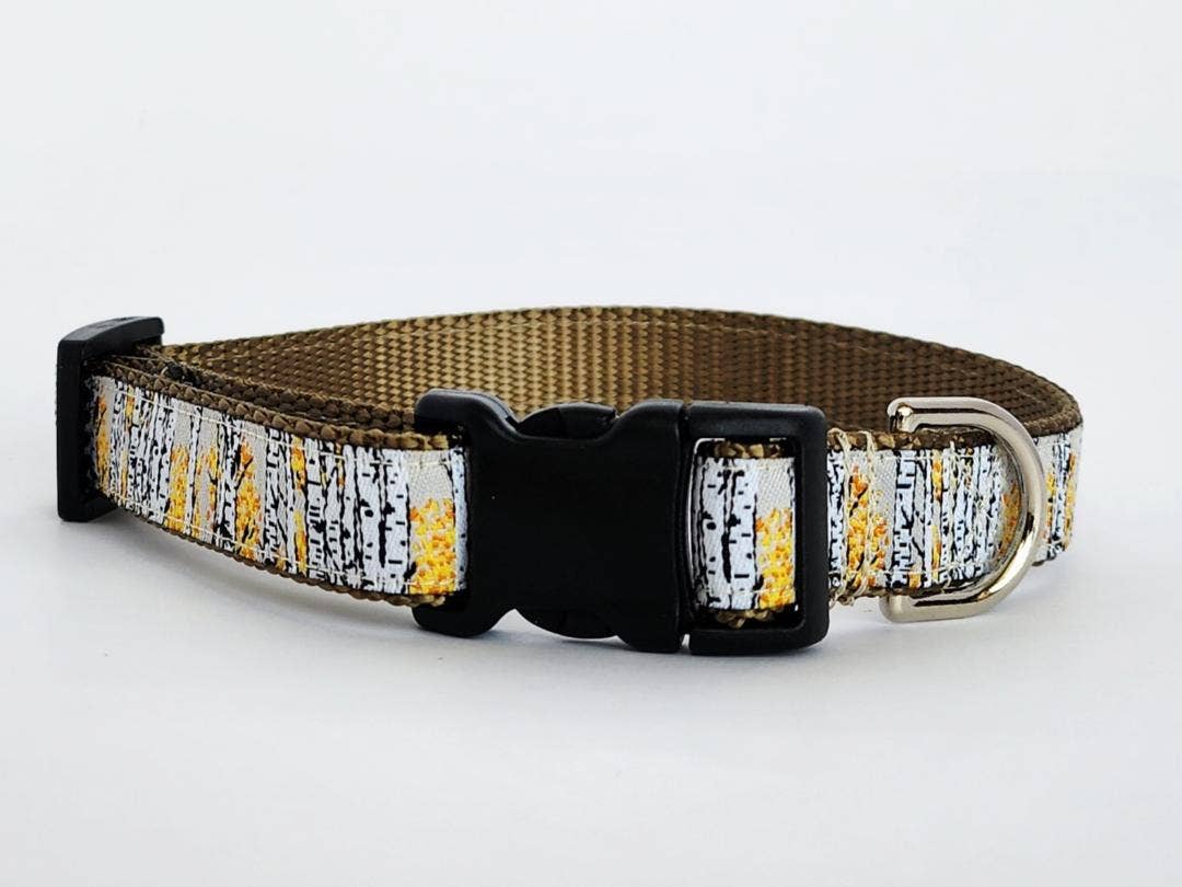 3/4" Aspen Tree Dog Collar, Leash, or Martingale