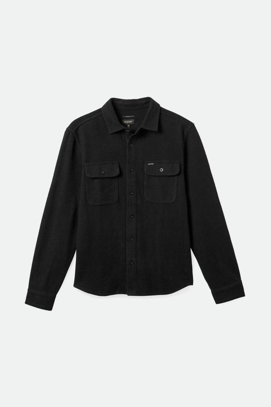 Brixton Bowery Textured Twill Overshirt