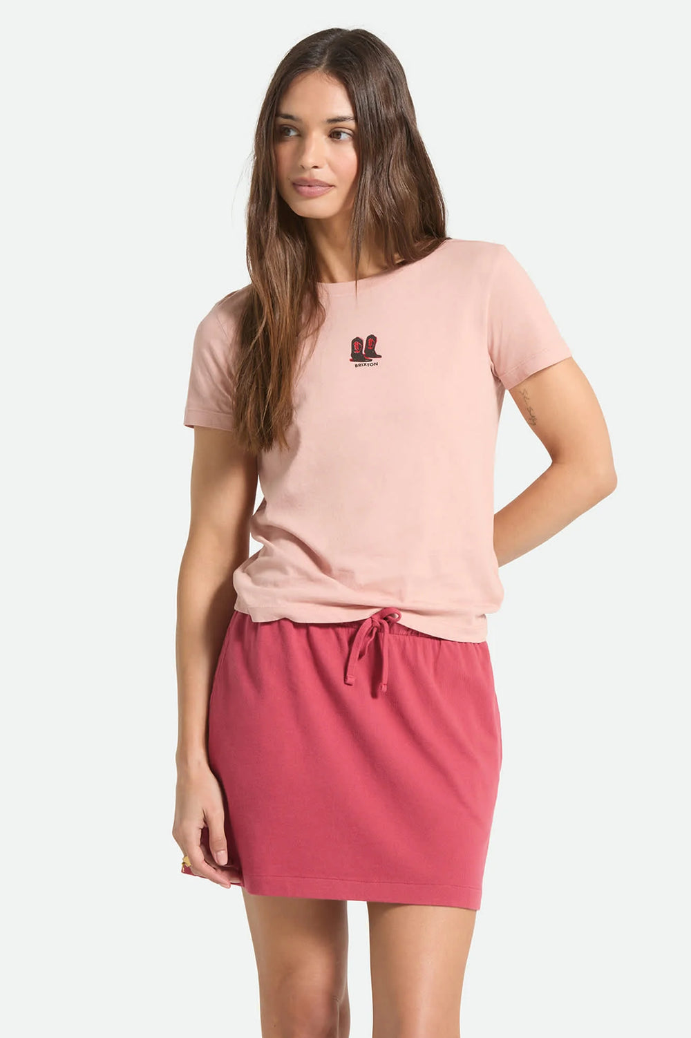 Brixton Two Boots Slim Crew Tee