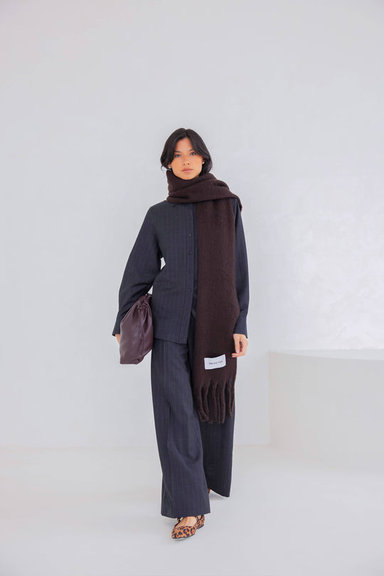 Arctic Fox Reykjavik Scarf - Ground Coffee