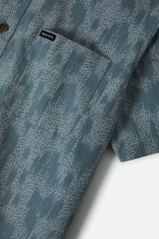 Brixton Charter Print Short Sleeve Woven
