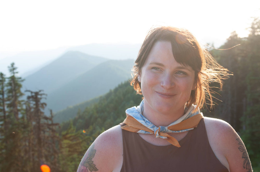 Final Switchback Wildflowers Bandana