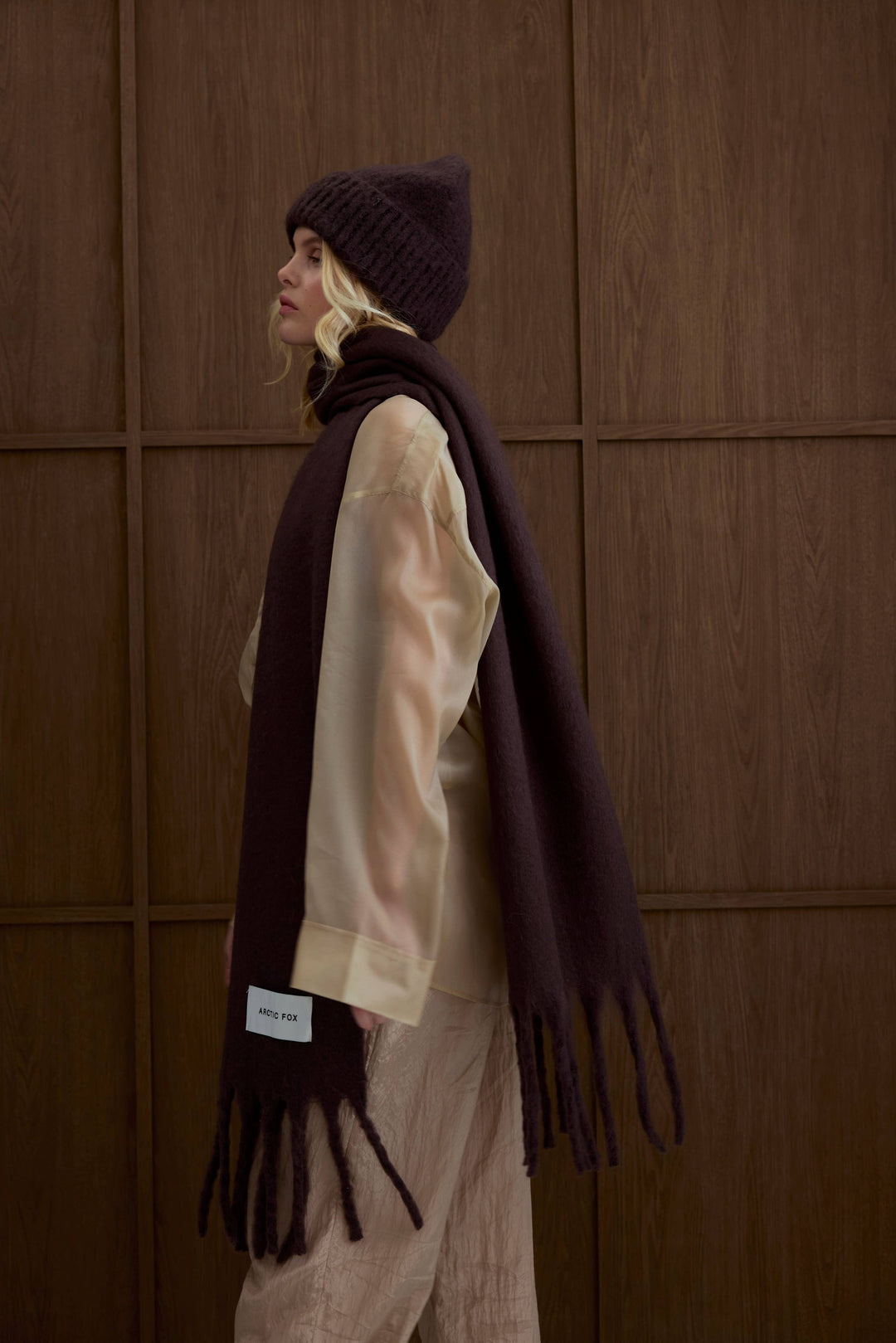 Arctic Fox Reykjavik Scarf - Ground Coffee