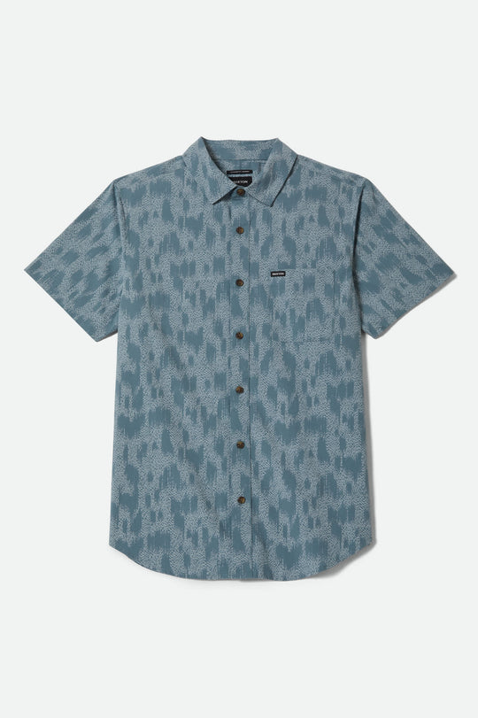 Brixton Charter Print Short Sleeve Woven