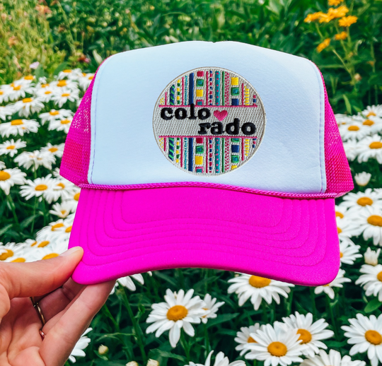 Adult Trucker Hat- Colorado Love